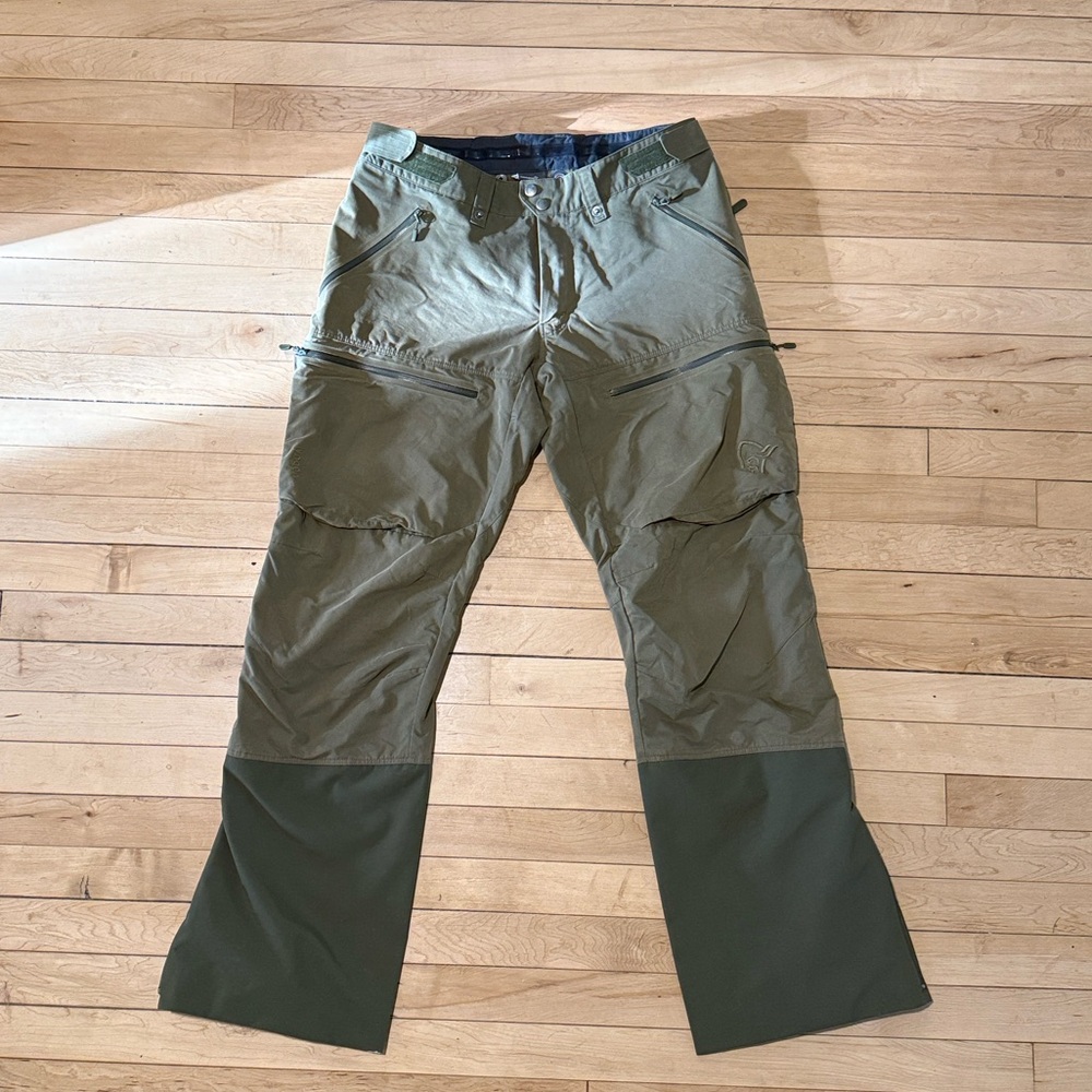Norrøna Lyngen Cotton Ski/Outdoor Pants Size Medium